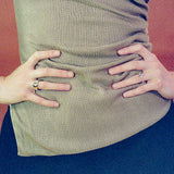 RADIO RING IN PERIDOT