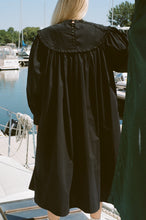 Load image into Gallery viewer, ASTRID DRESS WITH EMBROIDERY IN BLACK