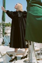Load image into Gallery viewer, ASTRID DRESS WITH EMBROIDERY IN BLACK