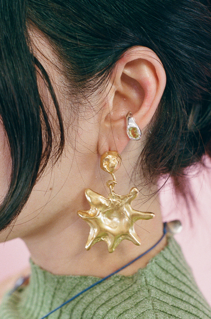 ASTRO EARRINGS IN GOLD