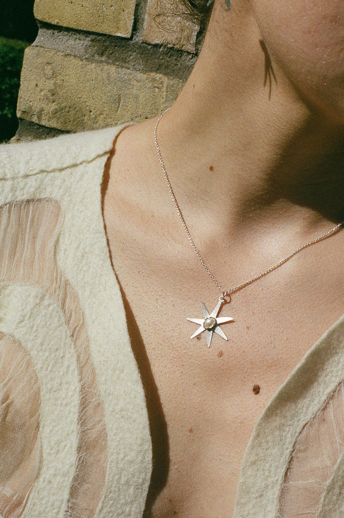 ATLAS SILVER NECKLACE