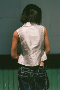 AVA TOP IN WHITE