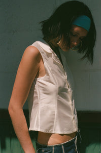 AVA TOP IN WHITE