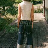 AVA TOP IN WHITE
