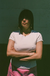 BELLEVUE TEE IN WHITE