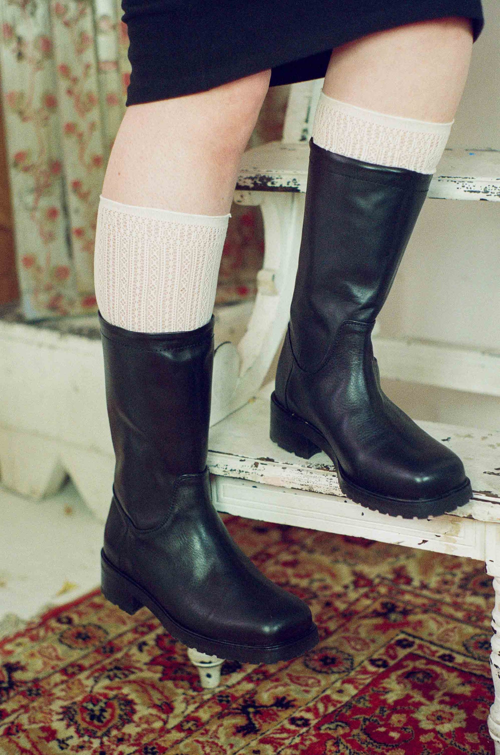 BELMONT BOOT IN BLACK