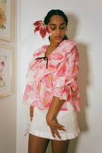 Load image into Gallery viewer, BIANCA TOP IN PINK FLORAL PRINT
