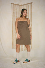 Load image into Gallery viewer, BOW DRESS IN BROWN
