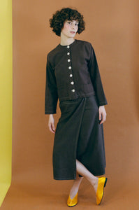 BROWN DYED SARONG