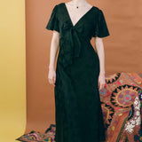 BRUNELLO DRESS IN BLACK JACQUARD