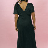 BRUNELLO DRESS IN BLACK JACQUARD