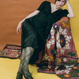 BRUNELLO DRESS IN BLACK JACQUARD