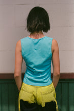 Load image into Gallery viewer, CARRIE TANK IN AQUA