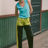 CARRIE TANK IN AQUA