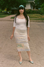 Load image into Gallery viewer, CELINE HALF-SLEEVE TOP IN WHITE