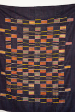 Load image into Gallery viewer, VINTAGE EWE KENTE IN NAVY/RED PINSTRIPE