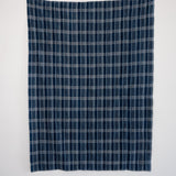 VINTAGE BONDOUKOU CLOTH IN INDIGO PLAID