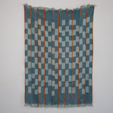 VINTAGE BAOULÉ IN INDIGO WITH ORANGE STRIPE