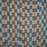 VINTAGE BAOULÉ IN INDIGO WITH ORANGE STRIPE