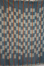Load image into Gallery viewer, VINTAGE BAOULÉ IN INDIGO WITH ORANGE STRIPE