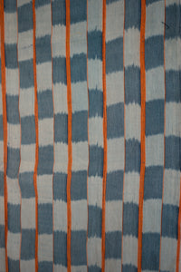 VINTAGE BAOULÉ IN INDIGO WITH ORANGE STRIPE