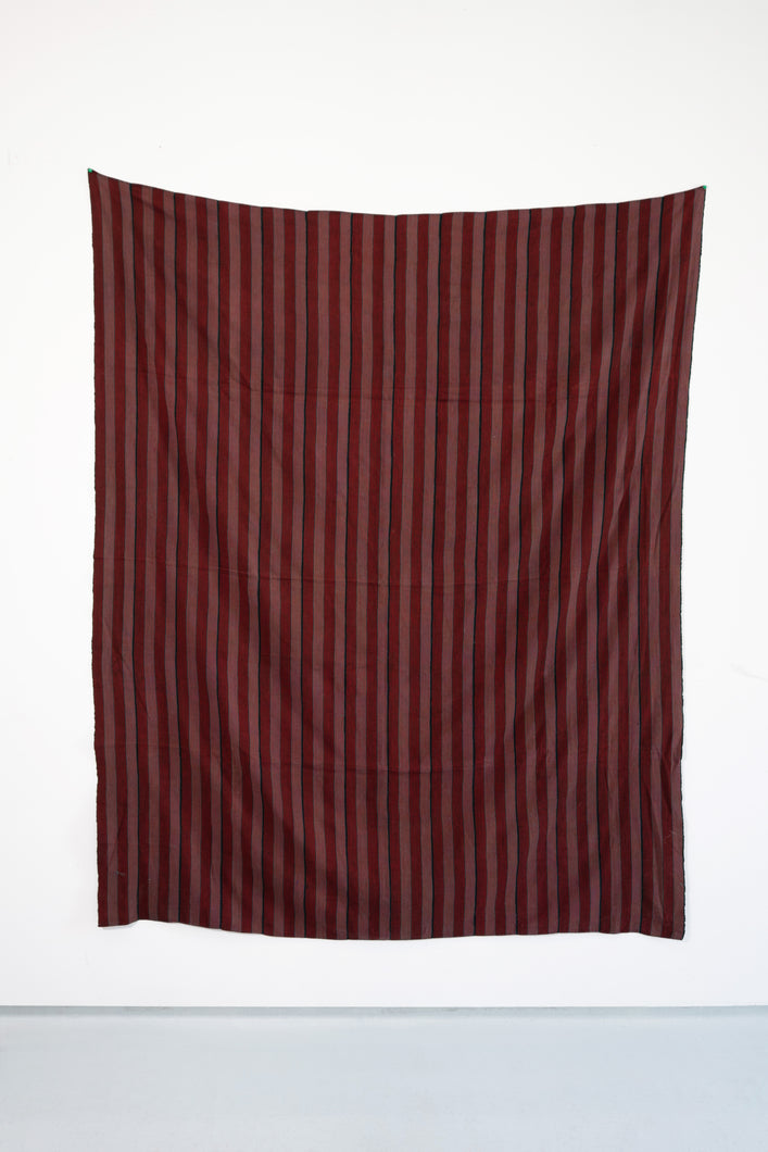 VINTAGE BONDOUKOU CLOTH IN RASPBERRY STRIPE
