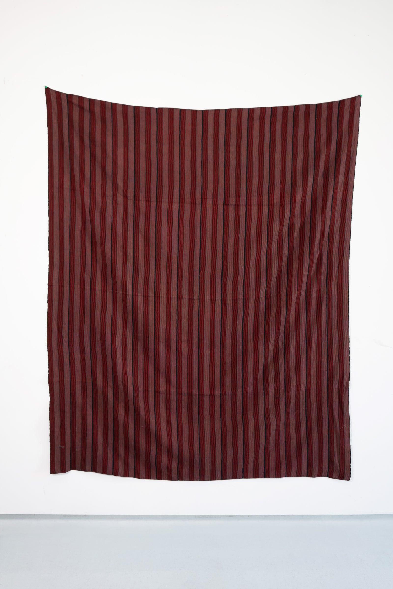 VINTAGE BONDOUKOU CLOTH IN RASPBERRY STRIPE