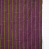 VINTAGE ASO OKE IN PURPLE WITH GREEN STRIPE