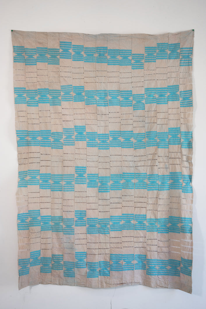 VINTAGE ASO OKE IN WHITE/AQUA