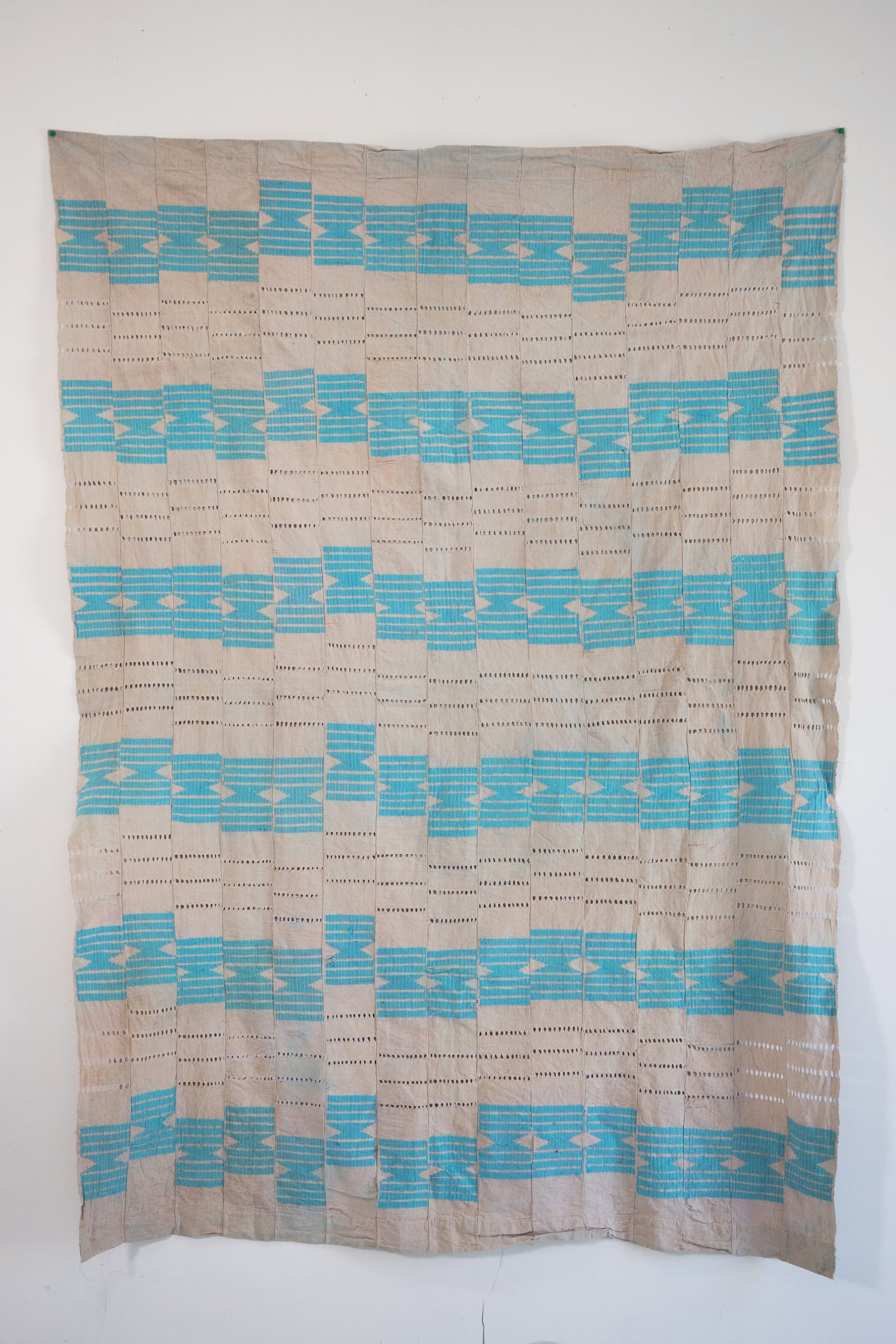 VINTAGE ASO OKE IN WHITE/AQUA
