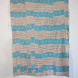 VINTAGE ASO OKE IN WHITE/AQUA