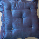 LARGE AZURE CUSHION