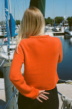 Load image into Gallery viewer, DORRIS CARDIGAN IN PERSIMMON