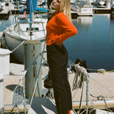 DORRIS CARDIGAN IN PERSIMMON