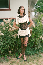 Load image into Gallery viewer, DOSANIA DRESS IN ECRU AND BLACK LACE