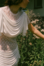 Load image into Gallery viewer, DOSANIA DRESS IN WHITE AND WHITE LACE