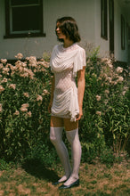 Load image into Gallery viewer, DOSANIA DRESS IN WHITE AND WHITE LACE