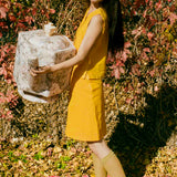 DYED LINEN MARIGOLD VEST