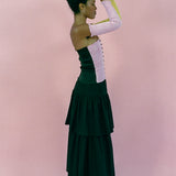 FARAH TOP IN PINK AND YELLOW