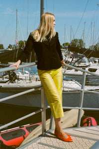 FILOMENA TOP WITH EMBROIDERY IN BLACK