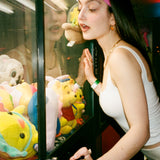 MATISSE SCOOPED TANK IN WHITE