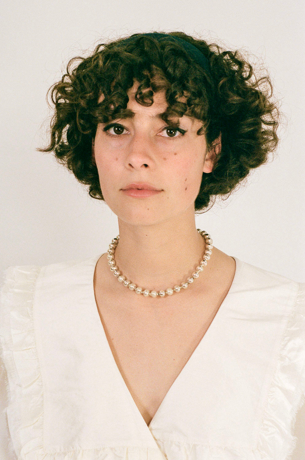 GRAND BOULE NECKLACE IN SILVER
