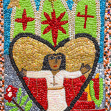 HAITIAN DRAPEAU - MARCHE SUR L'EAU