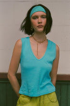 Load image into Gallery viewer, STRETCH HEADBAND IN AQUA