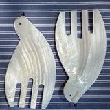 DOVE SALAD SERVERS