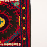 VINTAGE SUZANI 5 IN RED MEDALLION