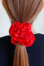 Load image into Gallery viewer, CARNATION SCRUNCHIE IN RUBY - Maryam Nassir Zadeh