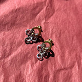 TWO TONE COLONNA EARRINGS