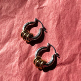 TWO TONE FILLIA EARRINGS