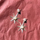 ATLAS SILVER EARRINGS